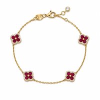 Bracciale Ultima Edizione Donna tiffany in Argento BAO1924-ROSSO-GIALLO